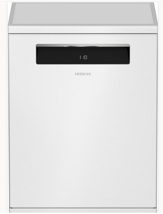 HITACHI Premium Dishwasher - 15 Place - INVERTER / White