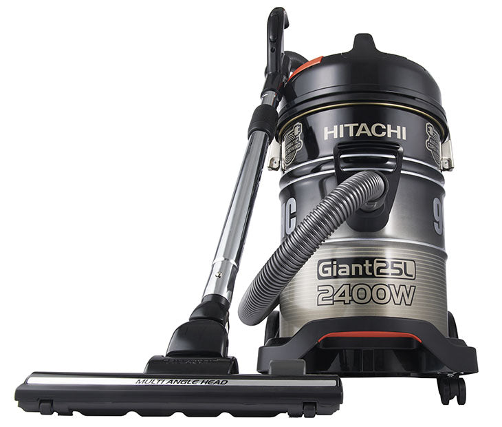 HITACHI Drum Vacuum Cleaner - 2400W - 25L