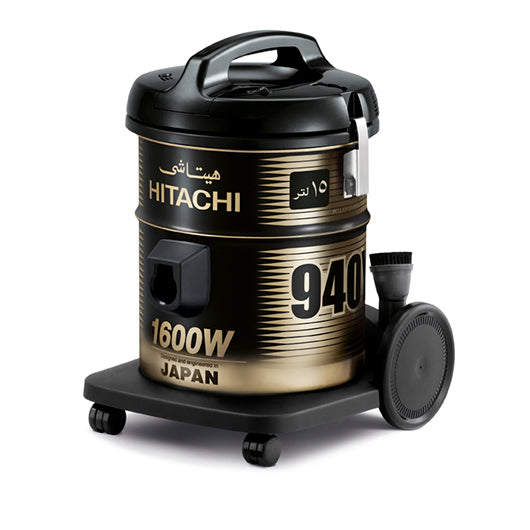 HITACHI Drum Vacuum - 1,600W - 15L