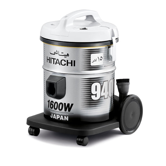 HITACHI Drum Vacuum - 1,600W - 15L